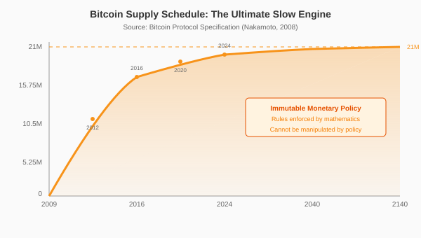 Supply schedule approaching 21M